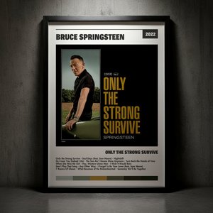 Cuadro Bruce Springsteen - Only the Strong Survive