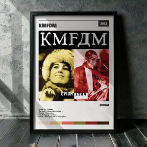 Cuadro KMFDM - Opium