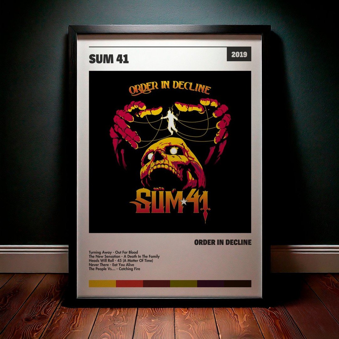 Cuadro Sum 41 - Order In Decline