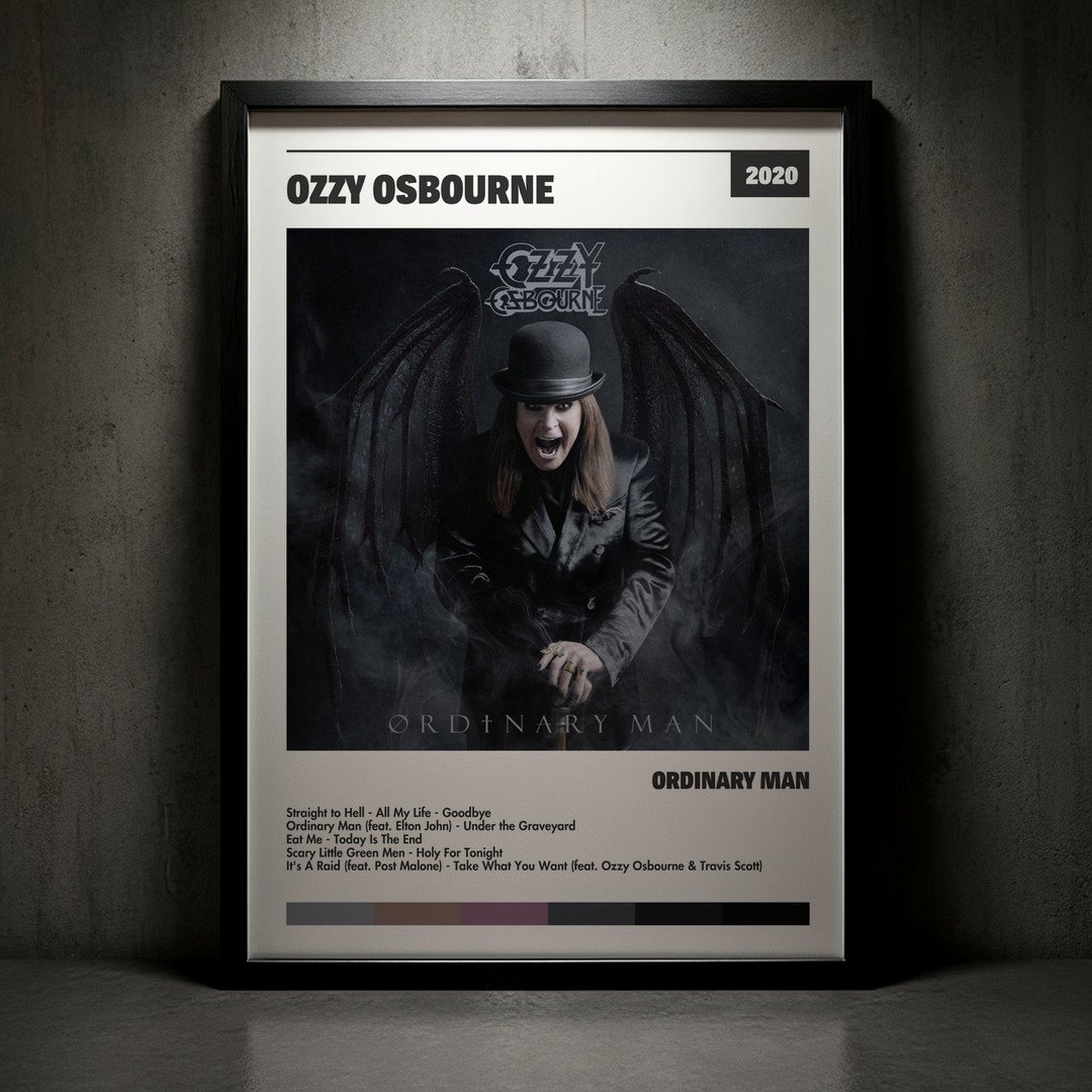 Cuadro Ozzy Osbourne - Ordinary Man