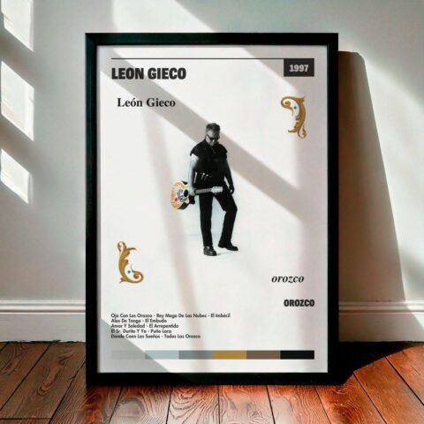 Cuadro León Gieco - Orozco
