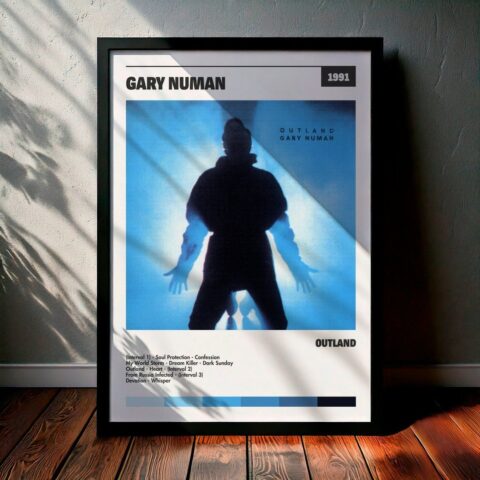 Cuadro Gary Numan - Outland