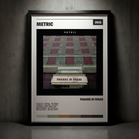 Cuadro Metric - Pagans in Vegas