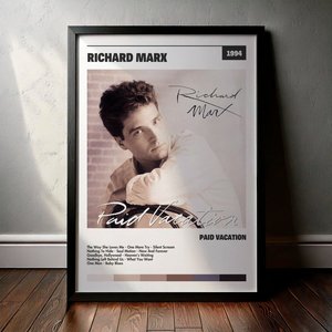 Cuadro Richard Marx - Paid Vacation