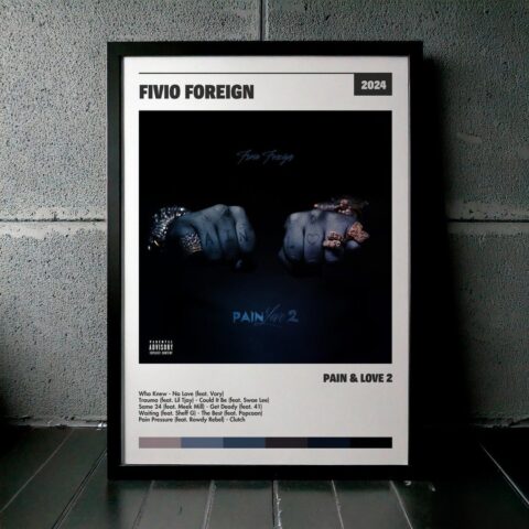 Cuadro Fivio Foreign - Pain & Love 2
