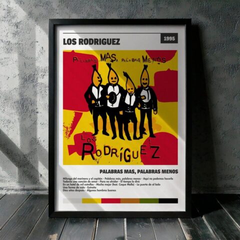 Cuadro Los Rodriguez - Palabras más, palabras menos
