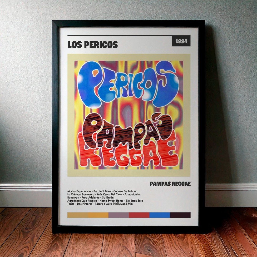 Cuadro Los Pericos - Pampas Reggae