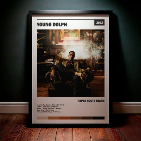 Cuadro Young Dolph - Paper Route Frank
