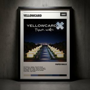 Cuadro Yellowcard - Paper Walls