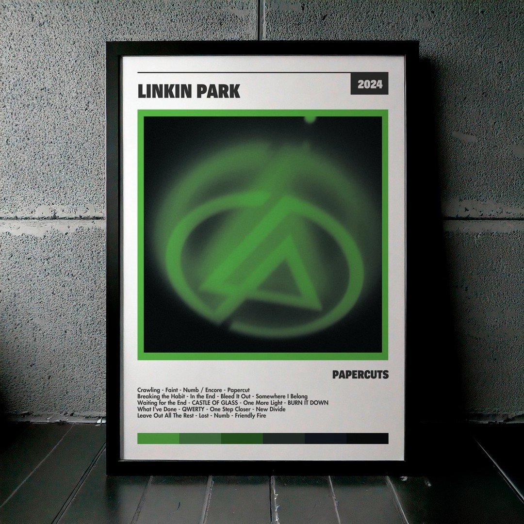Cuadro Linkin Park - Papercuts