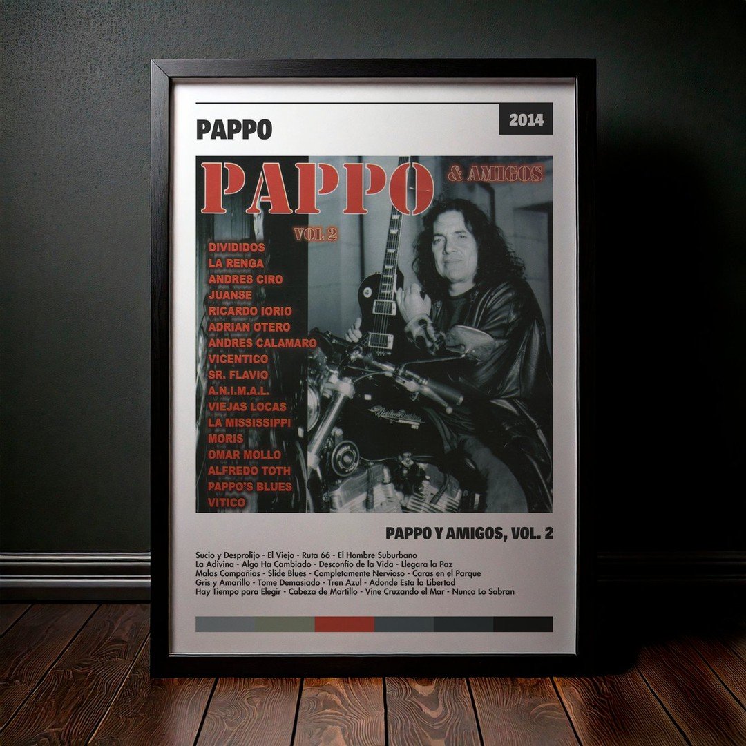 Cuadro Pappo - Pappo y Amigos, Vol. 2