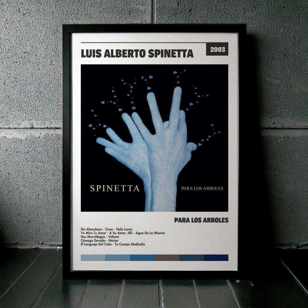 Cuadro Luis Alberto Spinetta - Para Los Arboles