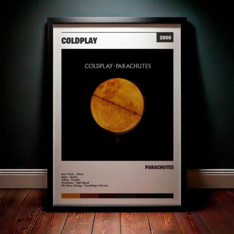 Cuadro Coldplay - Parachutes