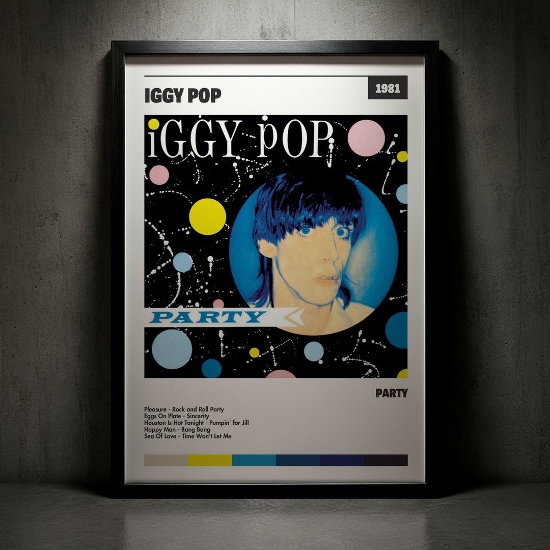 Cuadro Iggy Pop - Party