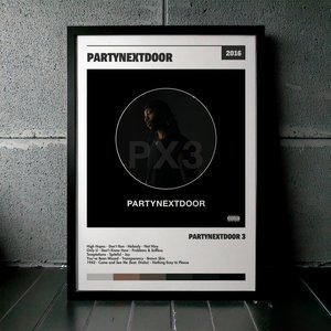 Cuadro PARTYNEXTDOOR - PARTYNEXTDOOR 3