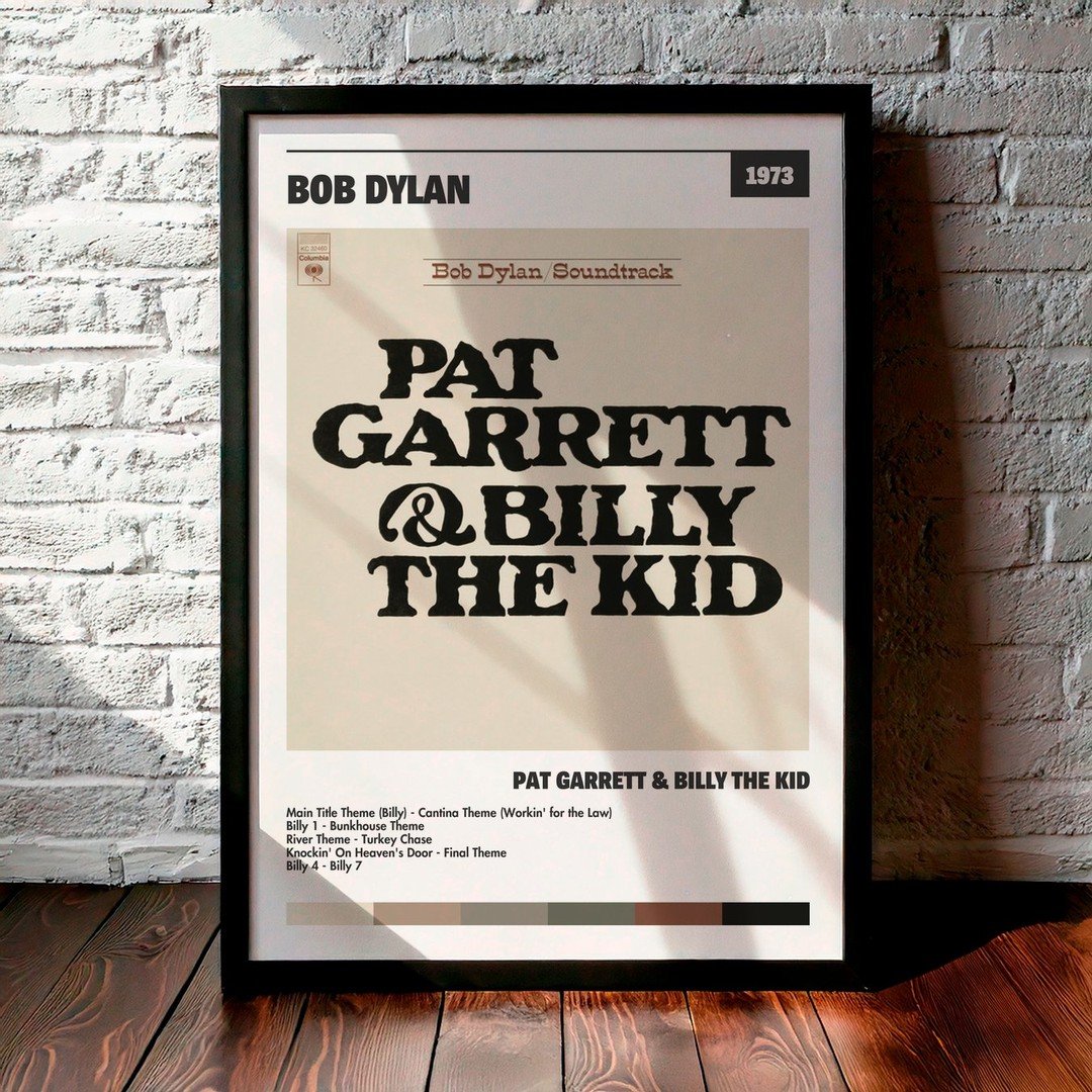 Cuadro Bob Dylan - Pat Garrett & Billy The Kid