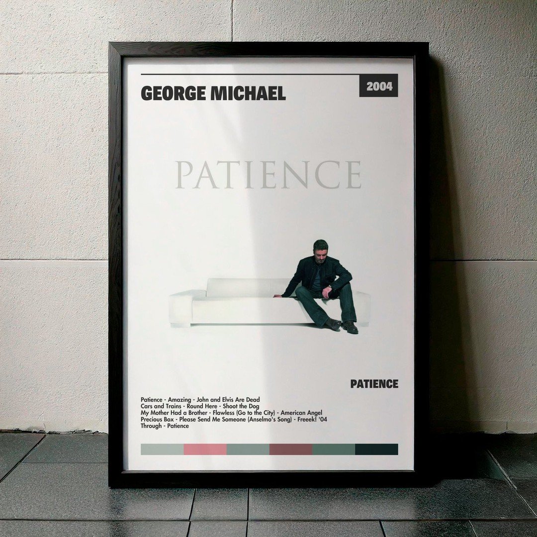 Cuadro George Michael - Patience