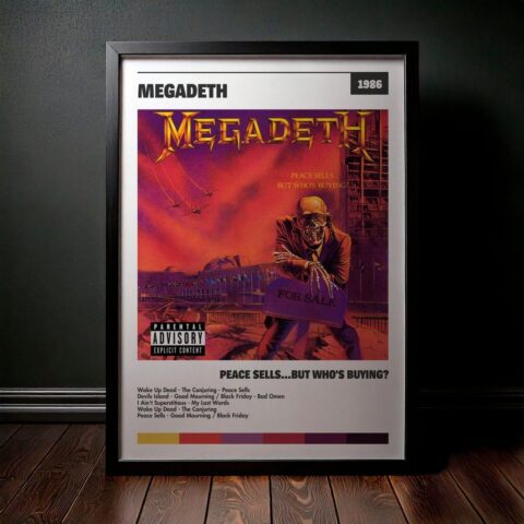 Cuadro Megadeth - Peace Sells...But Who's Buying?