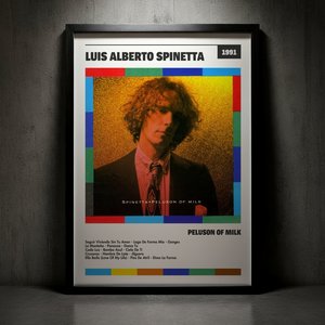 Cuadro Luis Alberto Spinetta - Peluson Of Milk