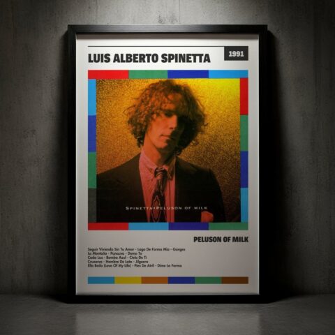 Cuadro Luis Alberto Spinetta - Peluson Of Milk