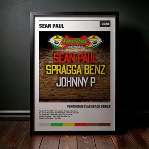 Cuadro Sean Paul - Penthouse Flashback Series