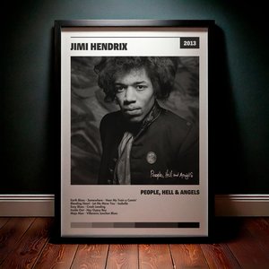 Cuadro Jimi Hendrix - People, Hell & Angels