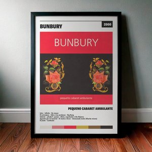 Cuadro Bunbury - Pequeño Cabaret Ambulante