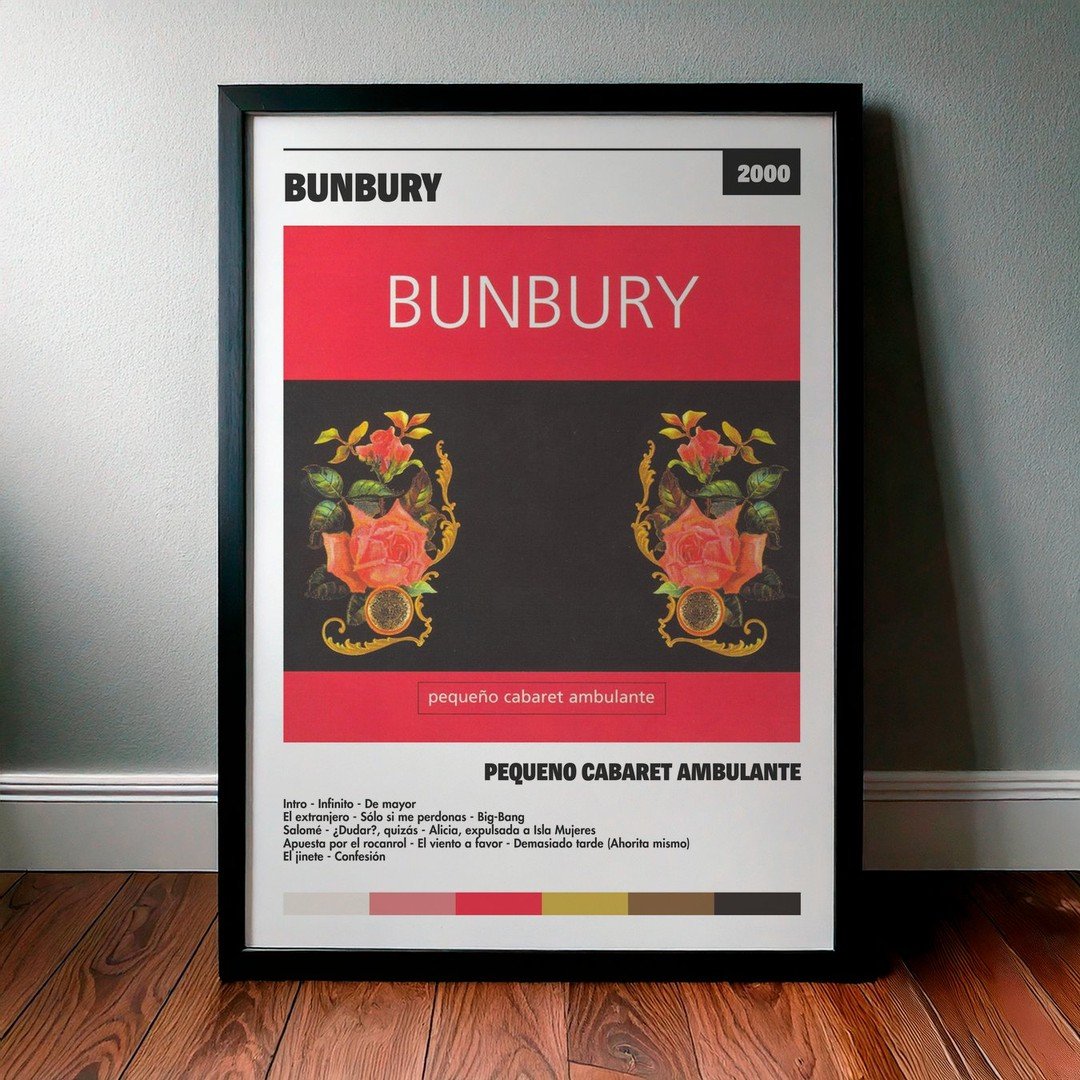 Cuadro Bunbury - Pequeño Cabaret Ambulante