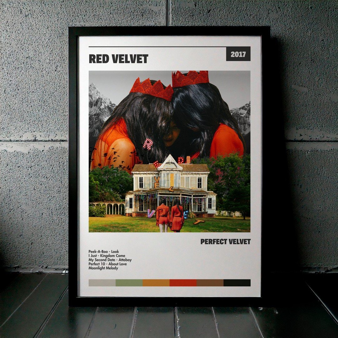 Cuadro Red Velvet - Perfect Velvet