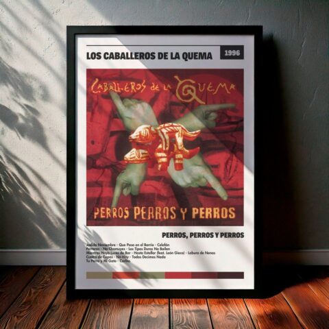 Cuadro Los Caballeros De La Quema - Perros, Perros y Perros