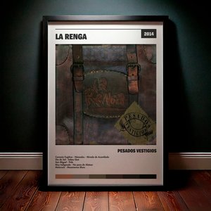 Cuadro La Renga - Pesados Vestigios