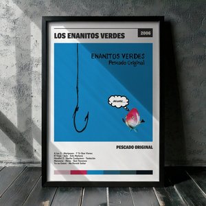 Cuadro Los Enanitos Verdes - Pescado Original