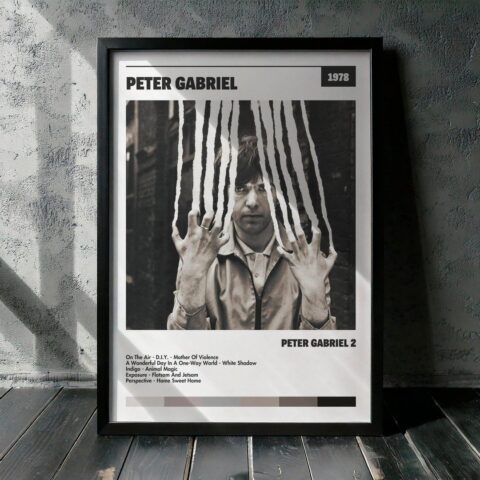 Cuadro Peter Gabriel - Peter Gabriel 2