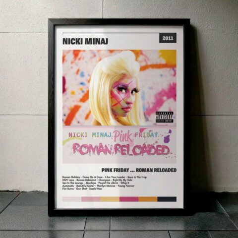 Cuadro Nicki Minaj - Pink Friday ... Roman Reloaded