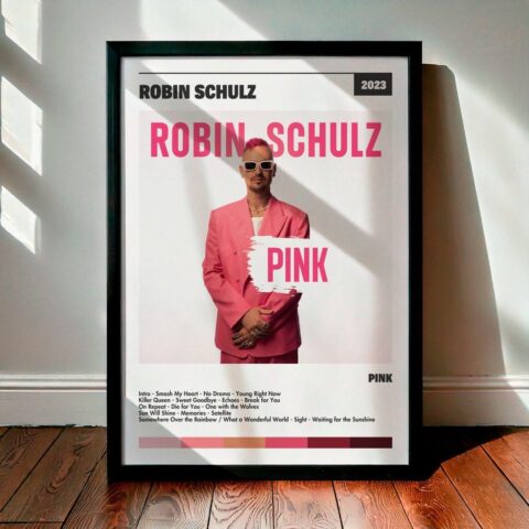 Cuadro Robin Schulz - Pink