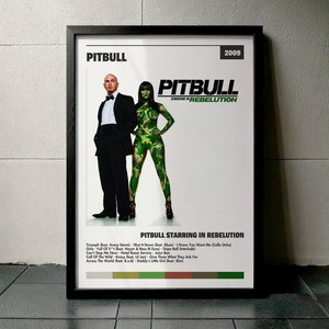 Cuadro Pitbull - Pitbull Starring In Rebelution