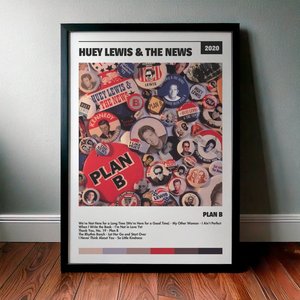 Cuadro Huey Lewis & The News - Plan B
