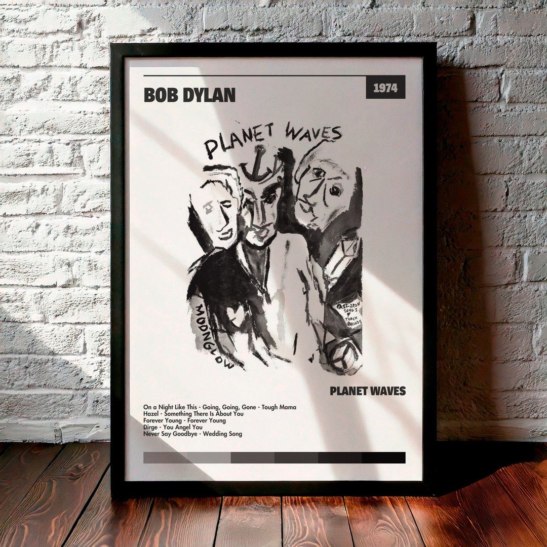 Cuadro Bob Dylan - Planet Waves