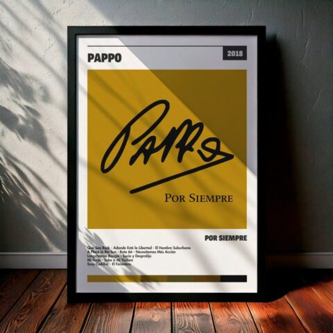 Cuadro Pappo - Por Siempre