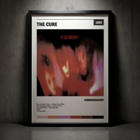 Cuadro The Cure - Pornography
