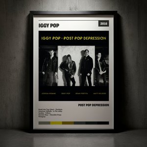 Cuadro Iggy Pop - Post Pop Depression