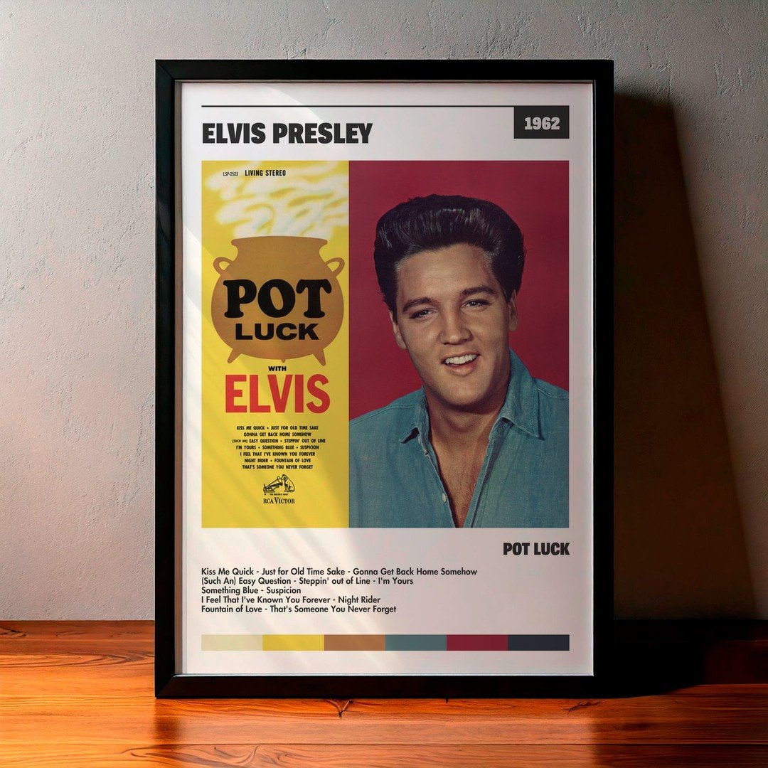 Cuadro Elvis Presley - Pot Luck