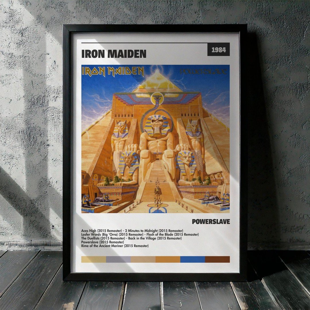 Cuadro Iron Maiden - Powerslave