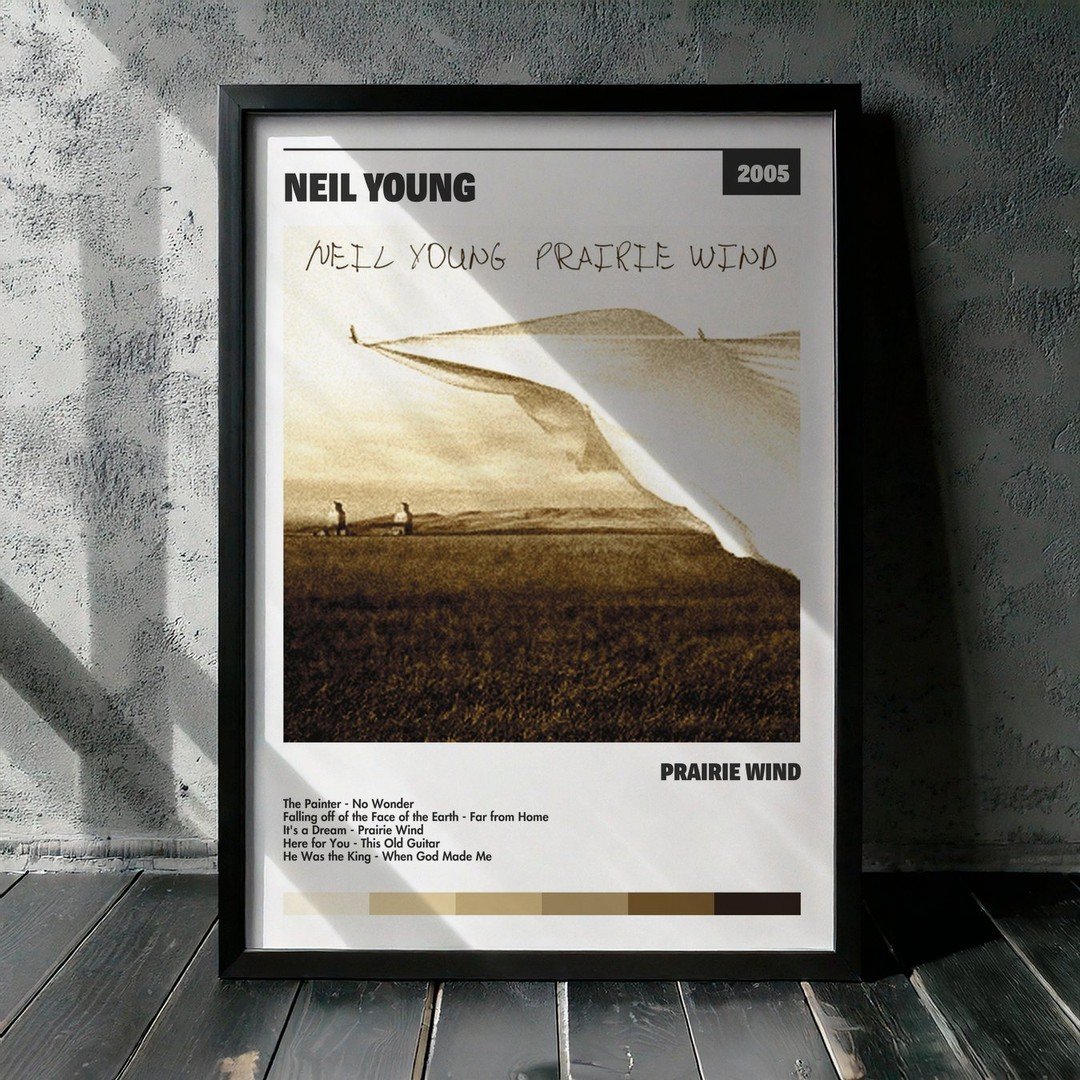 Cuadro Neil Young - Prairie Wind