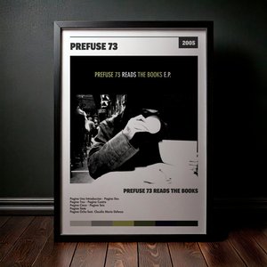 Cuadro Prefuse 73 - Prefuse 73 Reads The Books