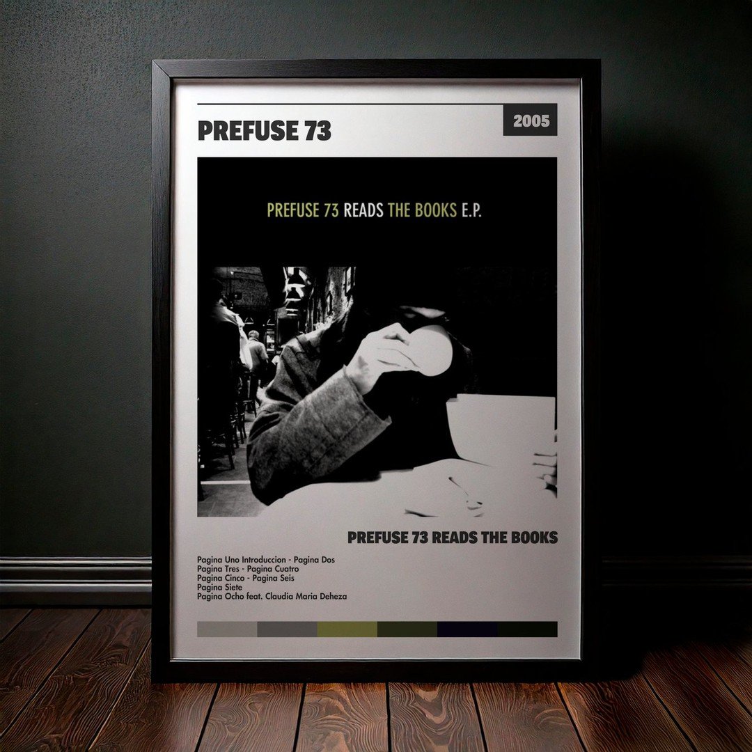 Cuadro Prefuse 73 - Prefuse 73 Reads The Books