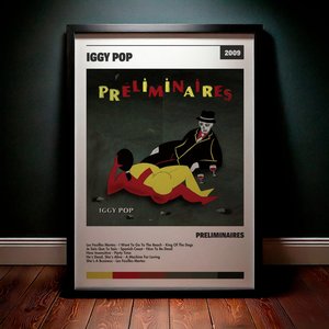 Cuadro Iggy Pop - Preliminaires