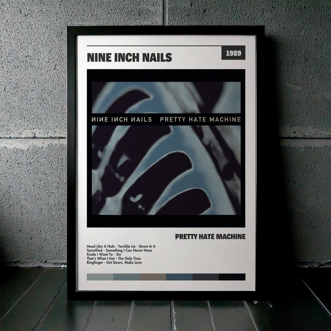 Cuadro Nine Inch Nails - Pretty Hate Machine