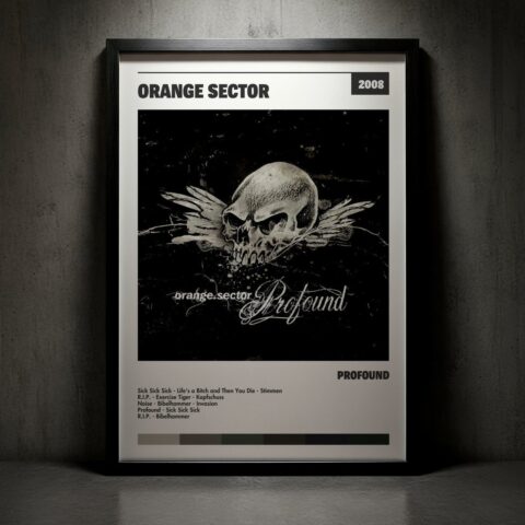 Cuadro Orange Sector - Profound