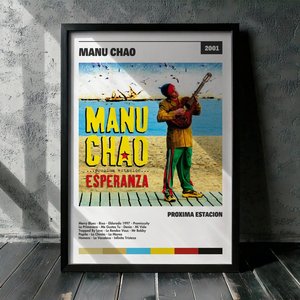 Cuadro Manu Chao - Próxima Estación
